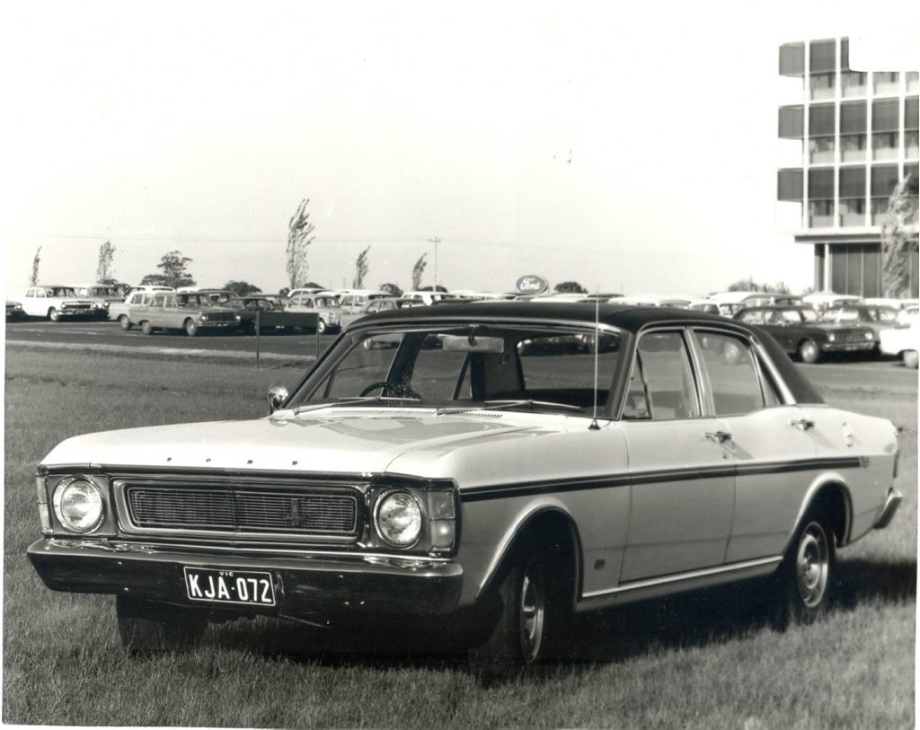 The 1969 XW Ford Falcon. The 1969 XW Ford Falcon.